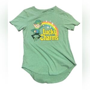 Lucky charms st Patrick’s day juniors T-shirt Sz 3/5 leprechaun